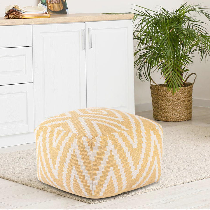 Sitzhocker PERU - Fußhocker - Sitzwürfel - Pouf - Bodenkissen - Kelim Muster in 6 Farben