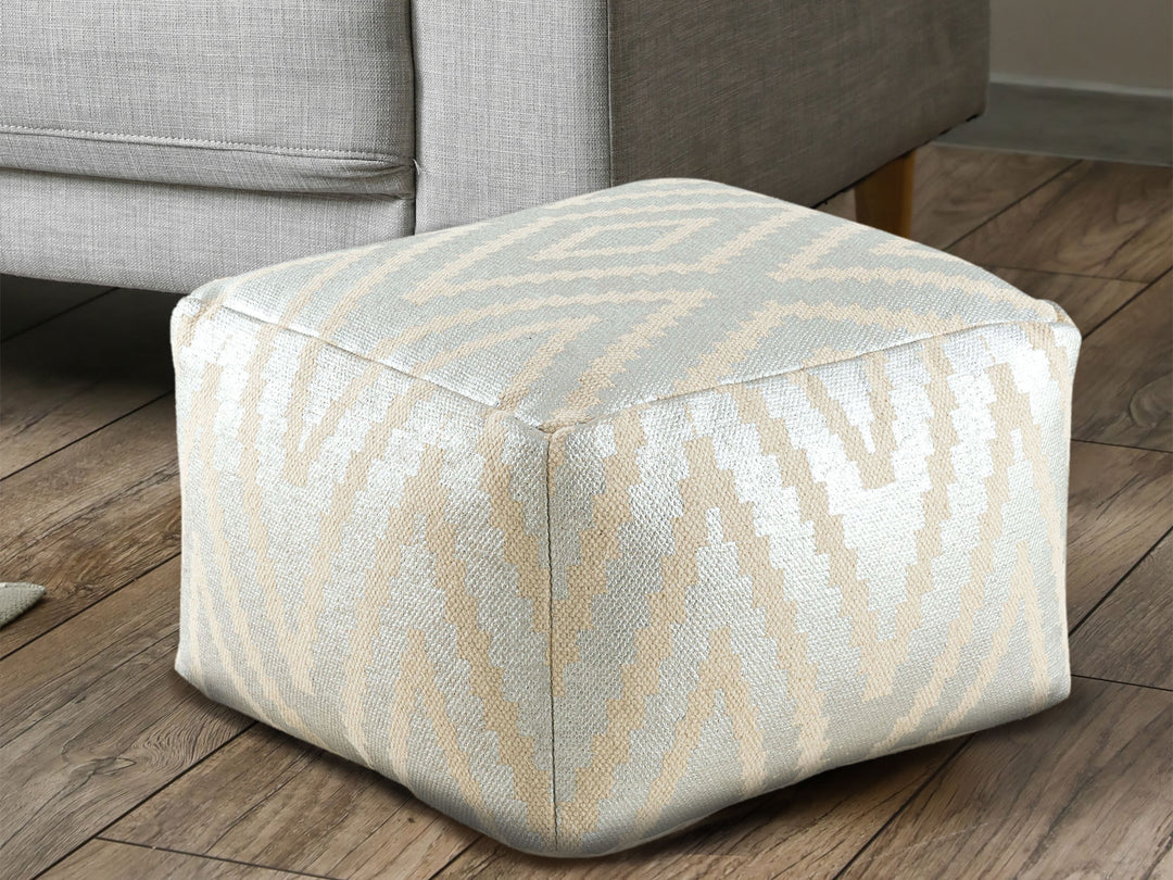 Sitzhocker PERU - Fußhocker - Sitzwürfel - Pouf - Bodenkissen - Kelim Muster in 6 Farben