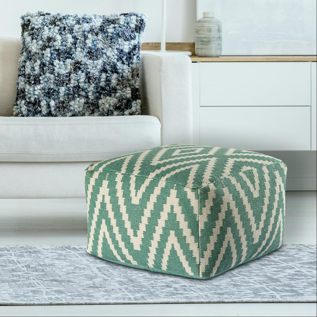Sitzhocker PERU - Fußhocker - Sitzwürfel - Pouf - Bodenkissen - Kelim Muster in 6 Farben