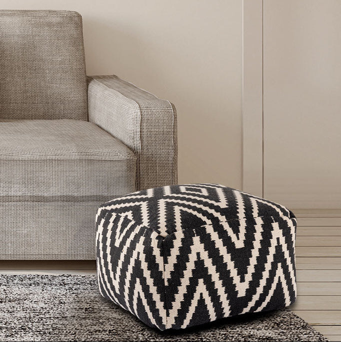 Sitzhocker PERU - Fußhocker - Sitzwürfel - Pouf - Bodenkissen - Kelim Muster in 6 Farben