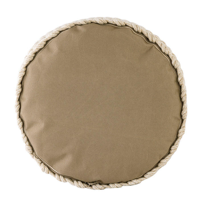 Sitzhocker - Outdoor Kissen - Fußhocker - Bodenkissen - Pouf MERINO ø40cm - 3 Farben