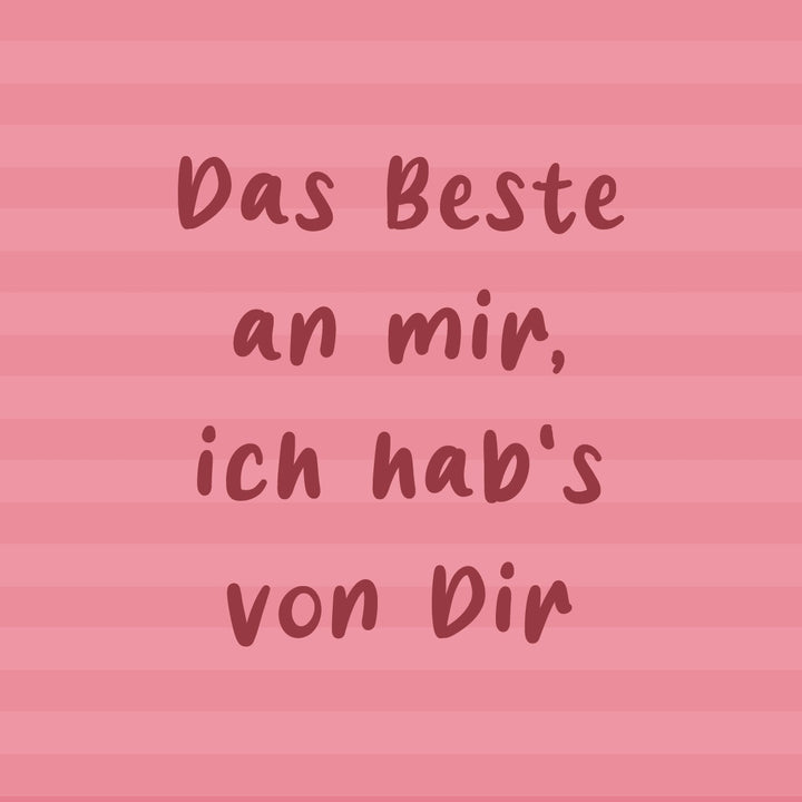 Statement Fliese FAMILY - Wanddeko Hänger - Trendige Fliesen mit Spruch