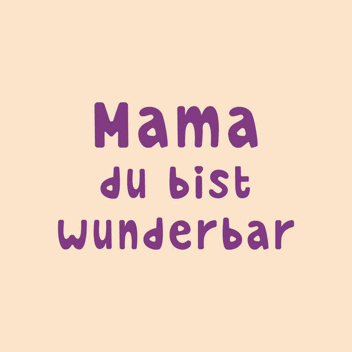 Statement Fliese FAMILY - Wanddeko Hänger - Trendige Fliesen mit Spruch