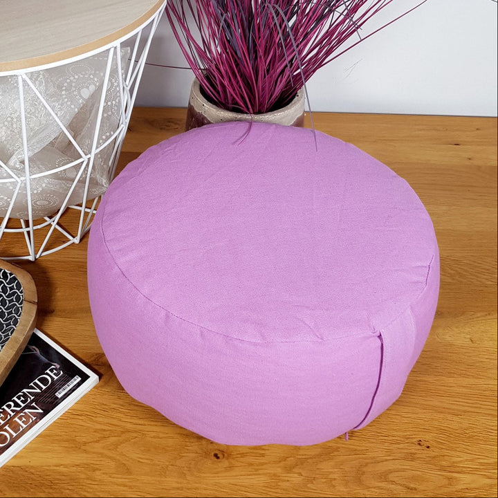 Yogakissen - Meditationskissen - Sitzkissen - Bodenkissen - Lotussitz ø31xH14cm - 2 Farben