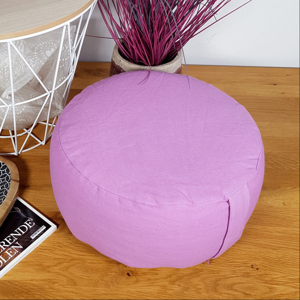 Yogakissen - Meditationskissen - Sitzkissen - Bodenkissen - Lotussitz ø31xH20cm - 3 Farben