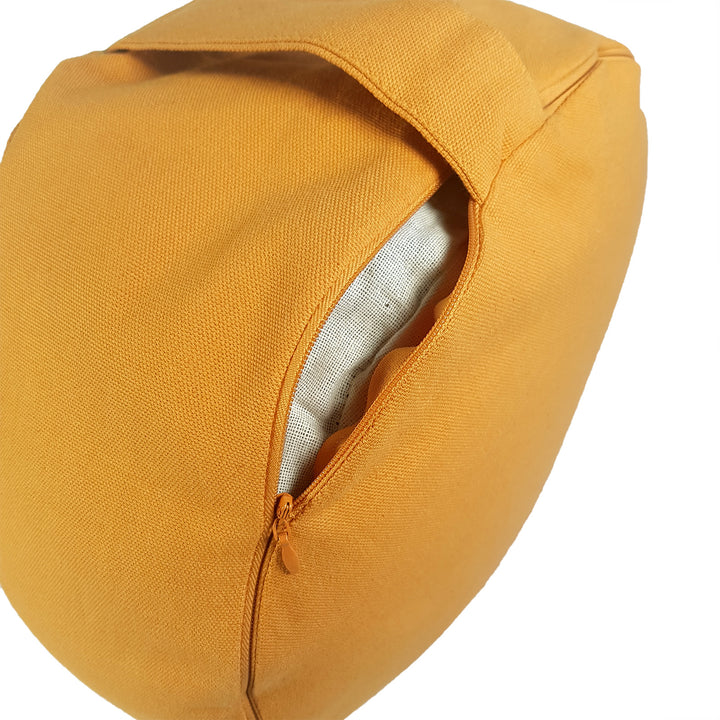 Yogakissen - Meditationskissen - Sitzkissen - Bodenkissen - Lotussitz ø31xH14cm - 2 Farben