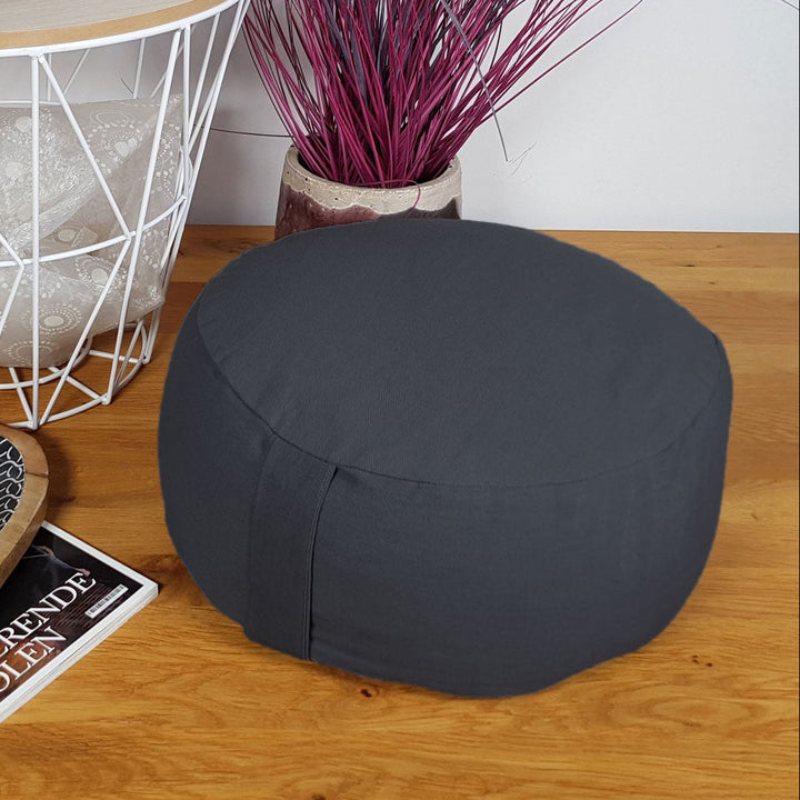 Yogakissen - Meditationskissen - Sitzkissen - Bodenkissen - Lotussitz ø31xH20cm - 3 Farben