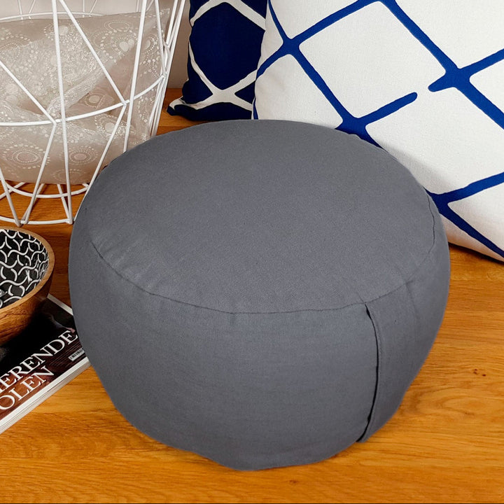 Yogakissen - Meditationskissen - Sitzkissen - Bodenkissen - Lotussitz ø31xH20cm - 3 Farben