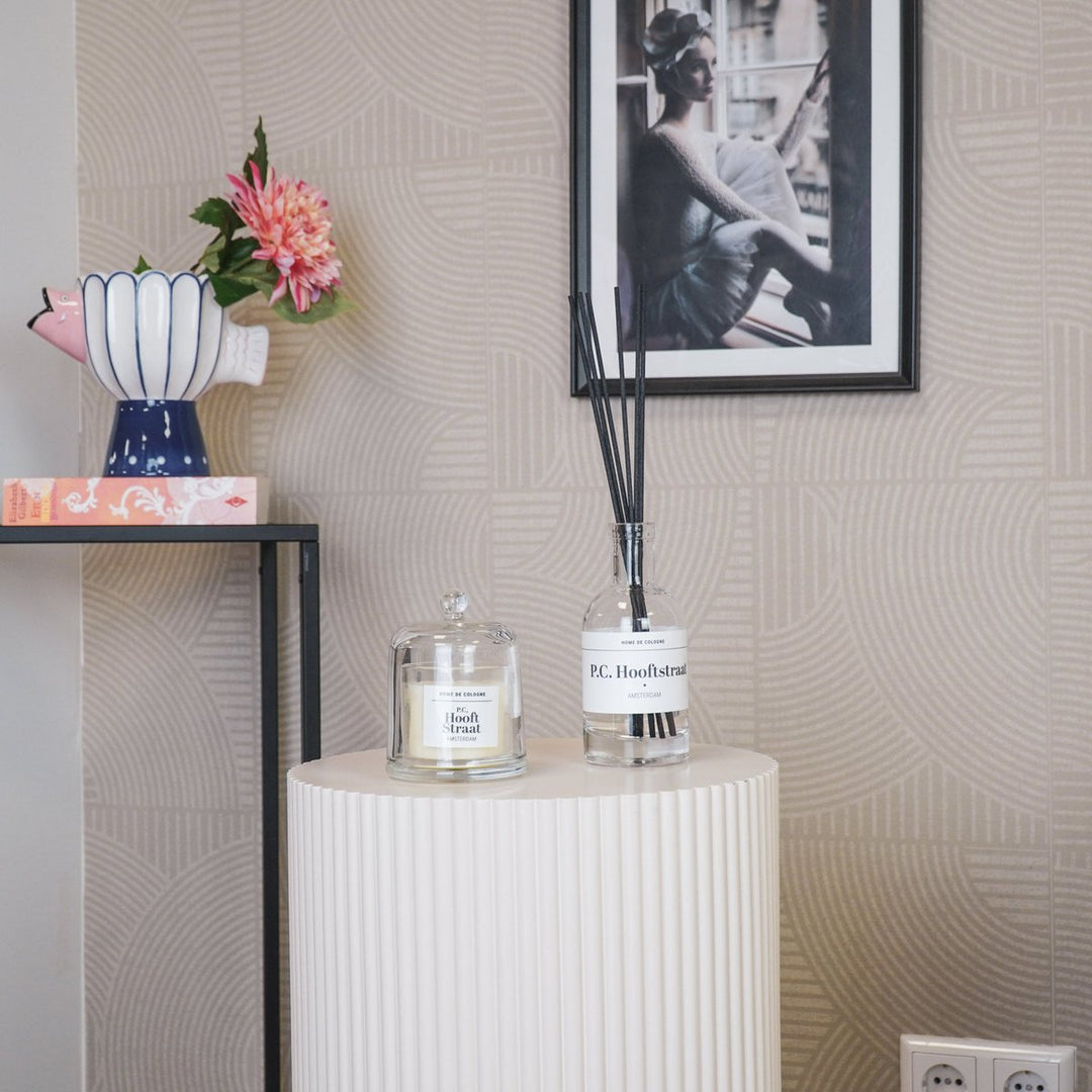 Duftkerze in Glaskuppel - P.C. Hooftstraat Amsterdam